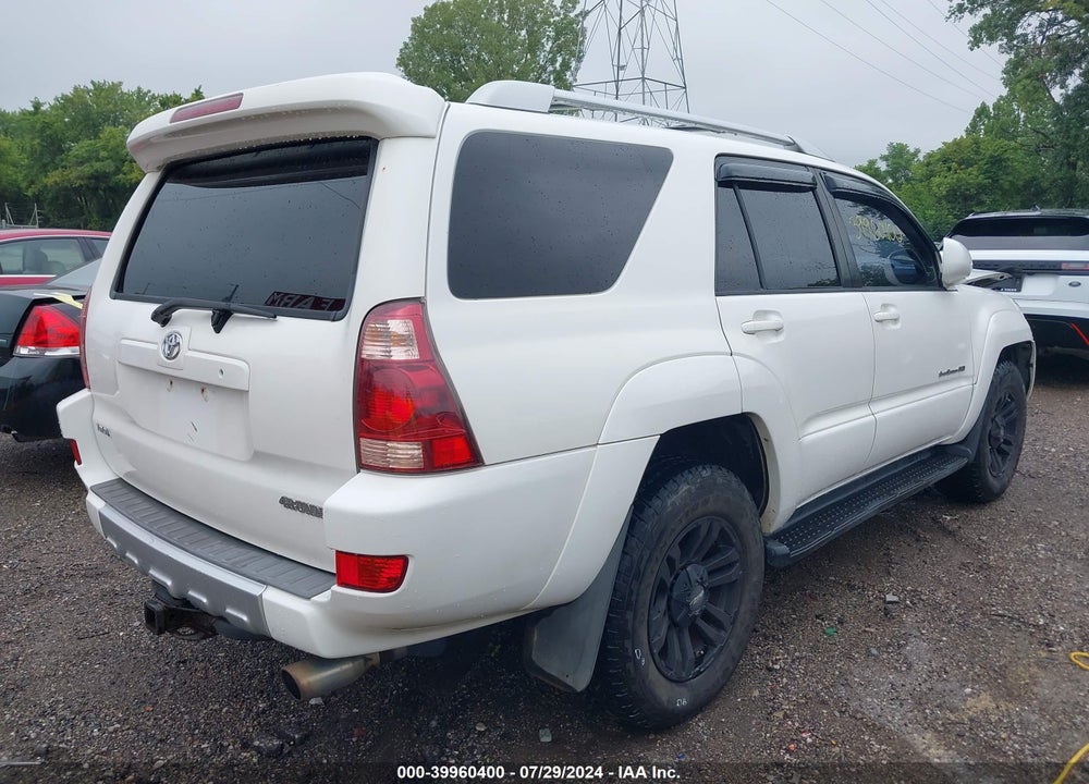 2005 TOYOTA 4RUNNER SR5 SPORT V8/SR5 V8 VIN: JTEBT14R650049379