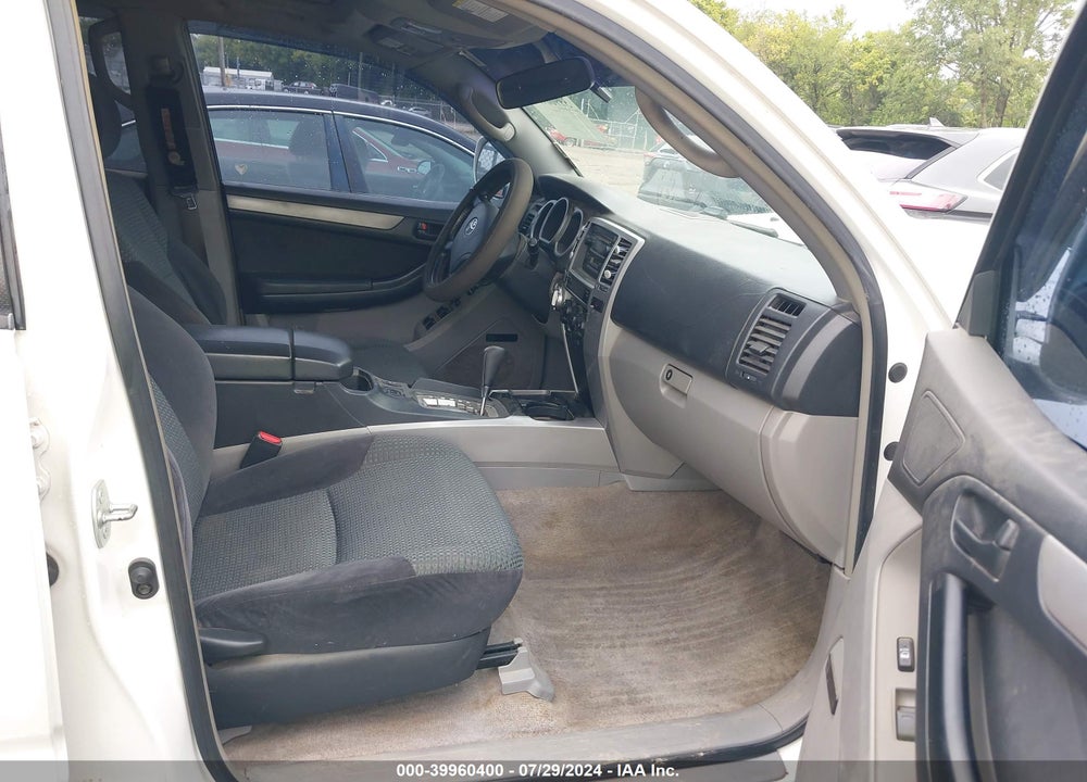 2005 TOYOTA 4RUNNER SR5 SPORT V8/SR5 V8 VIN: JTEBT14R650049379