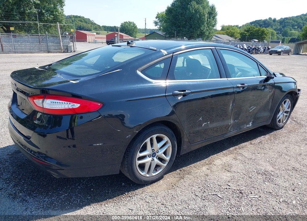 2016 FORD FUSION SE VIN: 3FA6P0H75GR164495