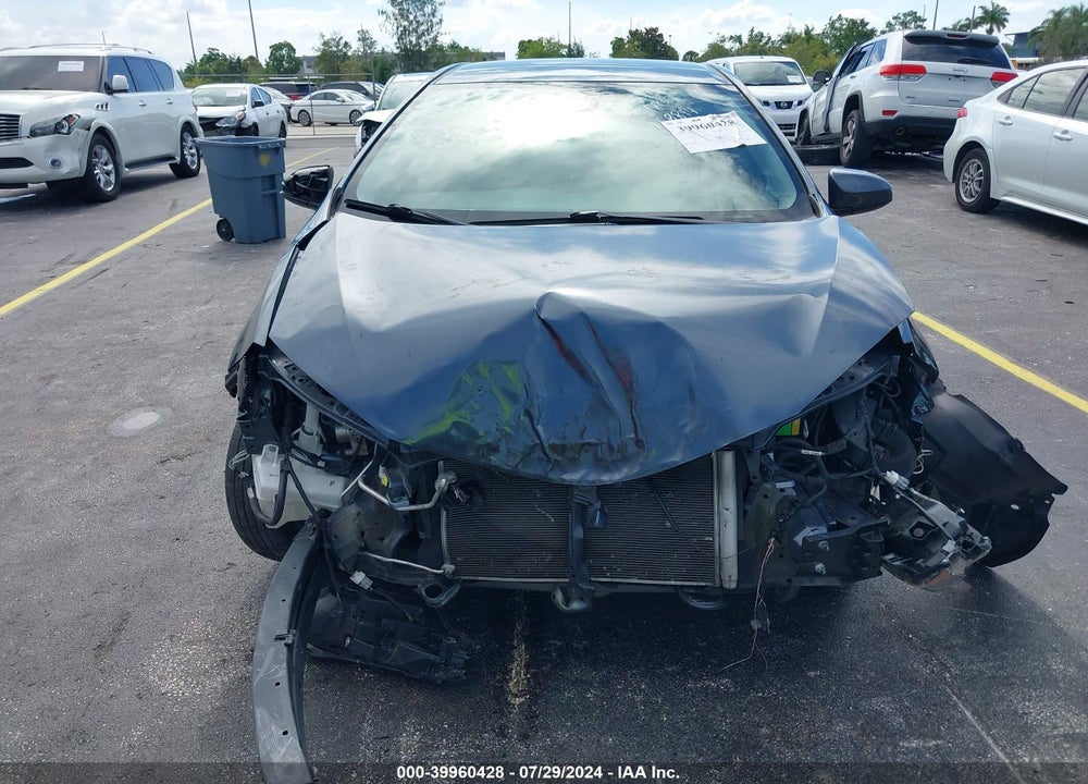 2019 TOYOTA COROLLA L VIN: 2T1BURHE9KC168844