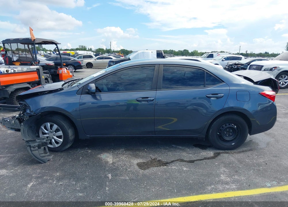 2019 TOYOTA COROLLA L VIN: 2T1BURHE9KC168844