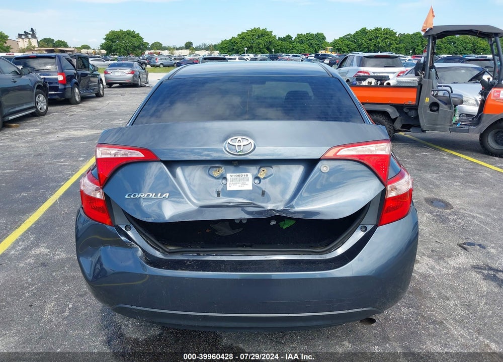 2019 TOYOTA COROLLA L VIN: 2T1BURHE9KC168844