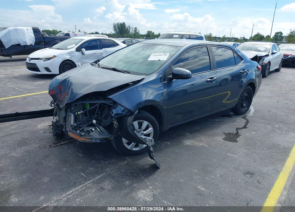 2019 TOYOTA COROLLA L VIN: 2T1BURHE9KC168844