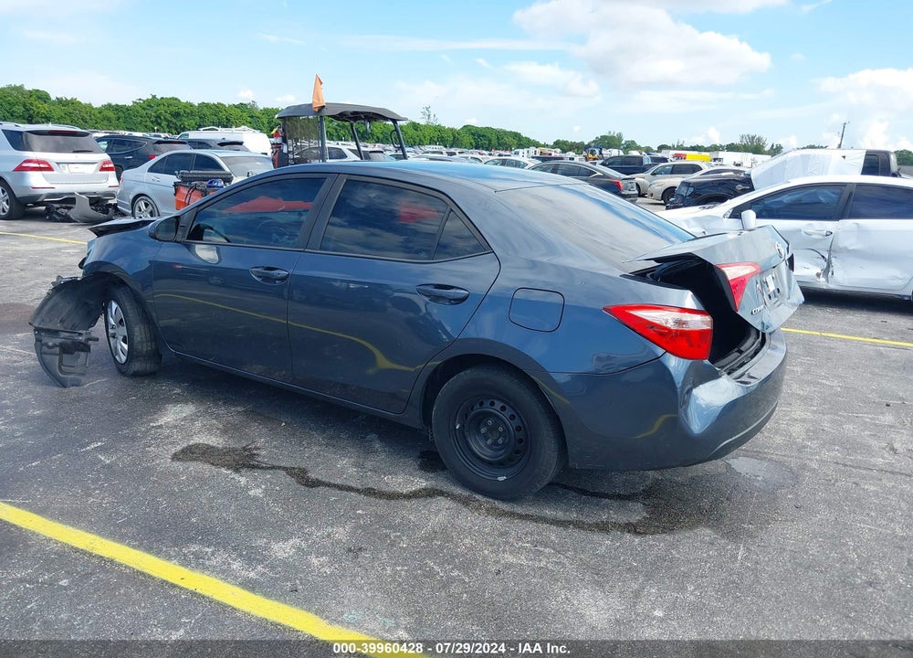2019 TOYOTA COROLLA L VIN: 2T1BURHE9KC168844