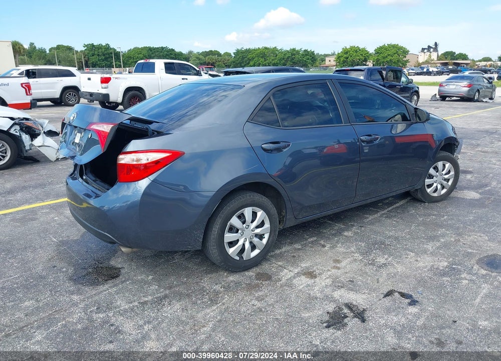 2019 TOYOTA COROLLA L VIN: 2T1BURHE9KC168844