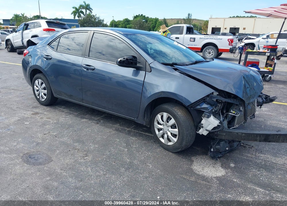 2019 TOYOTA COROLLA L VIN: 2T1BURHE9KC168844