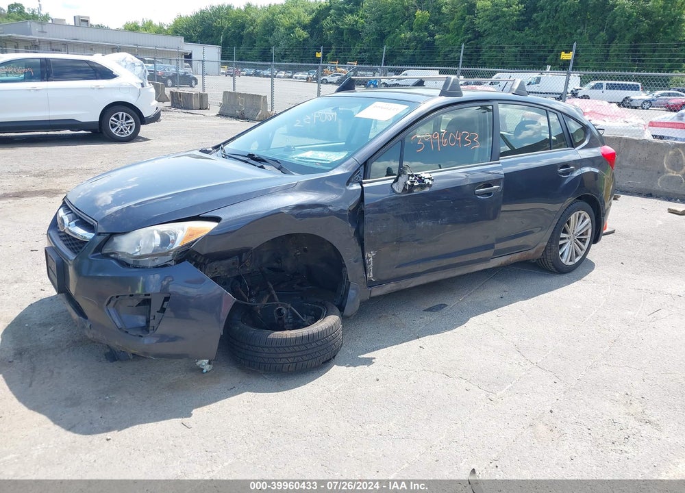 2013 SUBARU IMPREZA 2.0I PREMIUM VIN: JF1GPAC61DG879012
