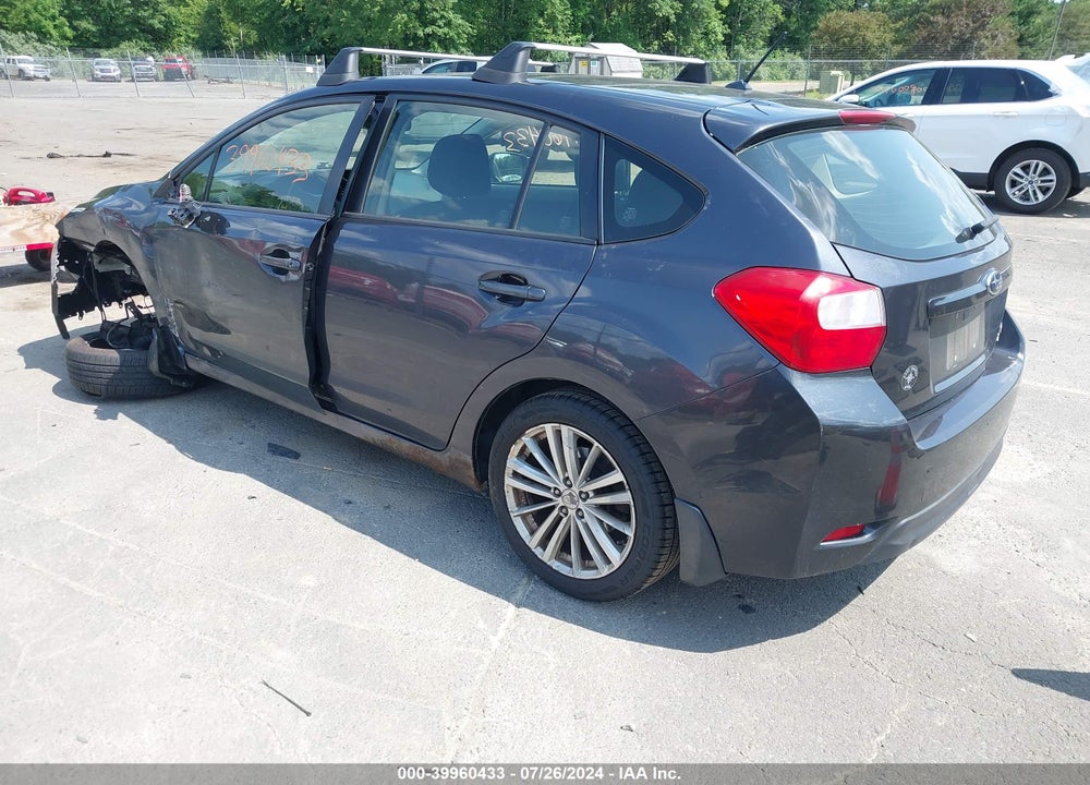 2013 SUBARU IMPREZA 2.0I PREMIUM VIN: JF1GPAC61DG879012