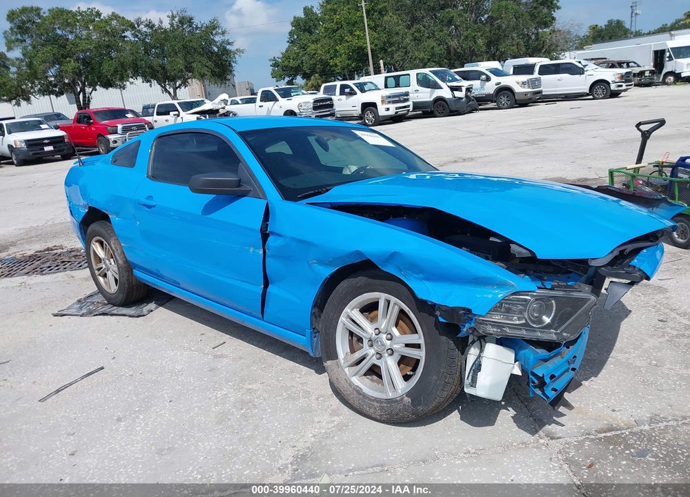 2013 FORD MUSTANG V6 VIN: 1ZVBP8AM0D5223052