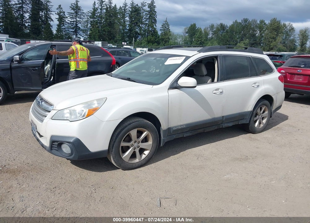 2013 SUBARU OUTBACK 2.5I PREMIUM VIN: 4S4BRBGC0D3324026