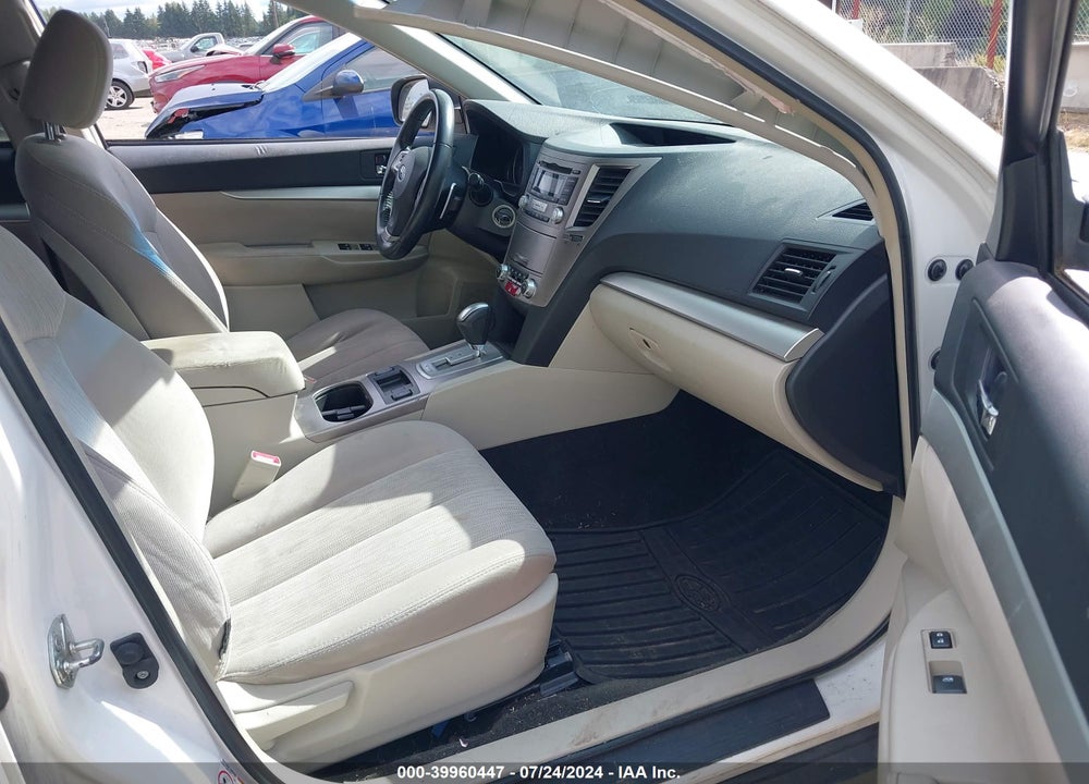 2013 SUBARU OUTBACK 2.5I PREMIUM VIN: 4S4BRBGC0D3324026