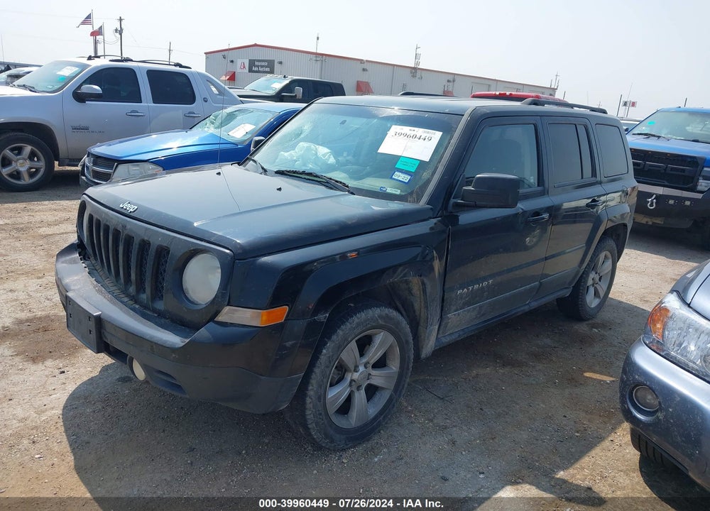 2012 JEEP PATRIOT LATITUDE VIN: 1C4NJRFB7CD630725
