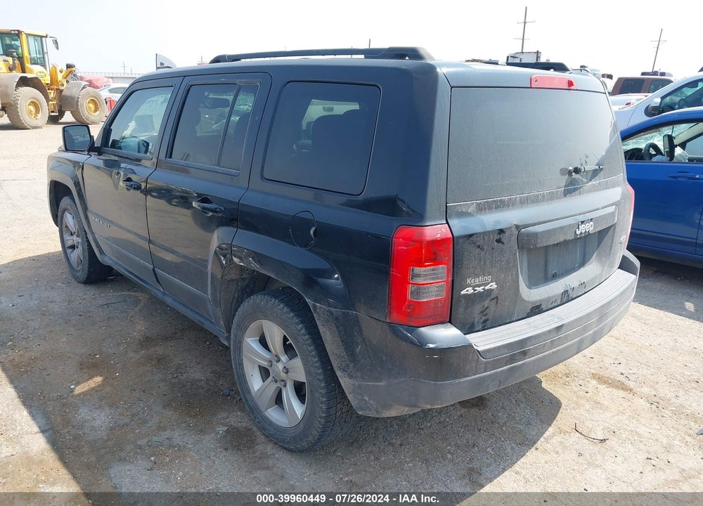 2012 JEEP PATRIOT LATITUDE VIN: 1C4NJRFB7CD630725