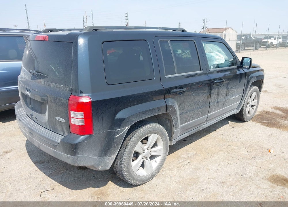 2012 JEEP PATRIOT LATITUDE VIN: 1C4NJRFB7CD630725