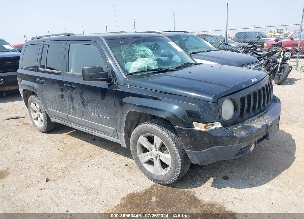 2012 JEEP PATRIOT LATITUDE VIN: 1C4NJRFB7CD630725