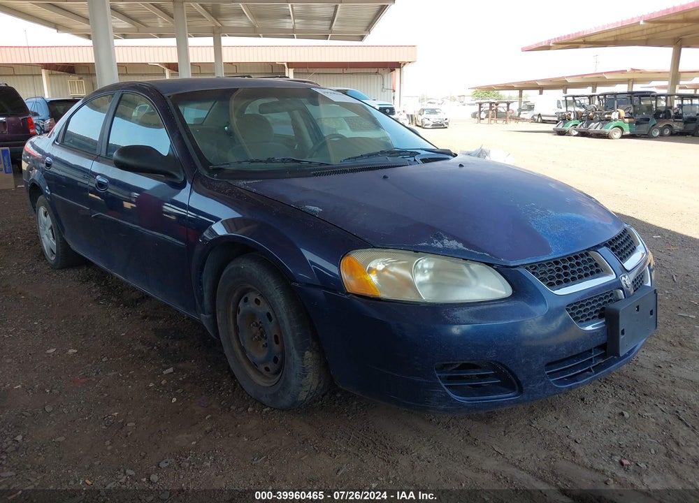 2005 DODGE STRATUS SXT VIN: 1B3EL46T05N604603