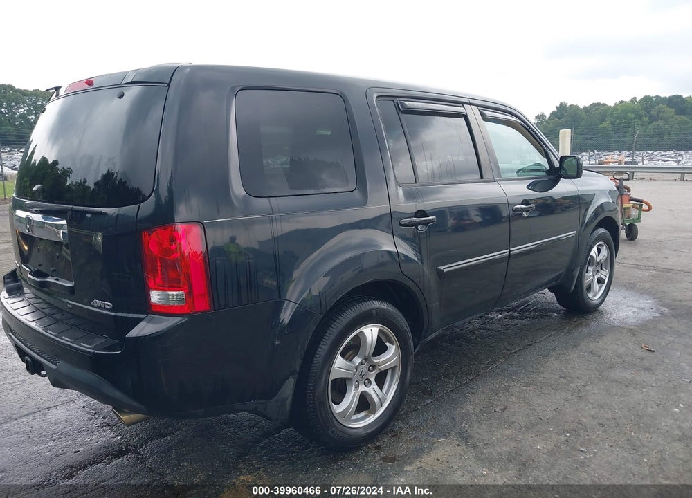 2013 HONDA PILOT EX-L VIN: 5FNYF4H51DB012724
