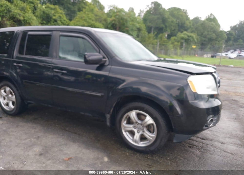 2013 HONDA PILOT EX-L VIN: 5FNYF4H51DB012724