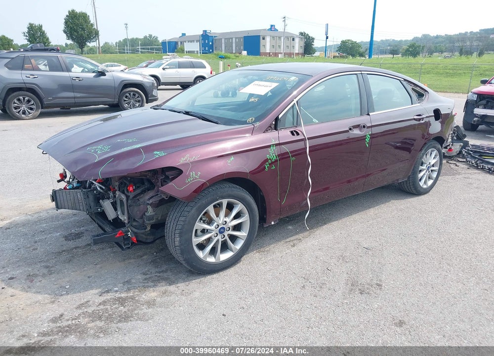 2017 FORD FUSION SE VIN: 3FA6P0HD4HR334630