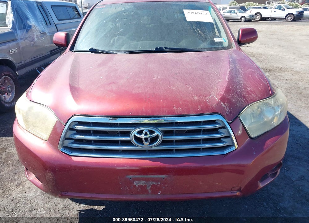 2008 TOYOTA HIGHLANDER LIMITED VIN: JTEES42A882014737