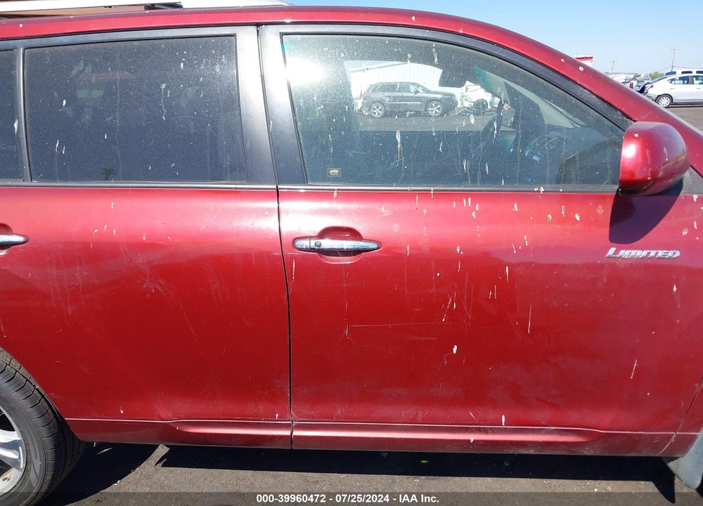 2008 TOYOTA HIGHLANDER LIMITED VIN: JTEES42A882014737