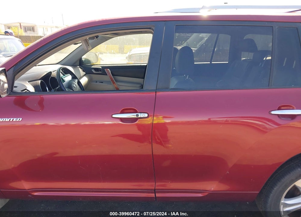 2008 TOYOTA HIGHLANDER LIMITED VIN: JTEES42A882014737