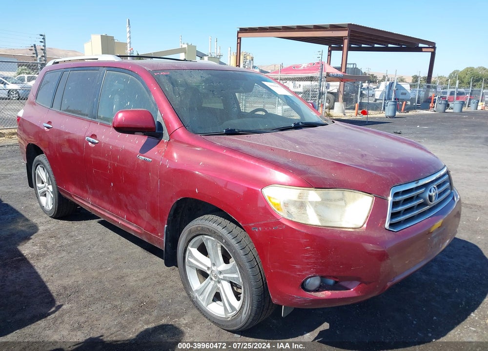 2008 TOYOTA HIGHLANDER LIMITED VIN: JTEES42A882014737