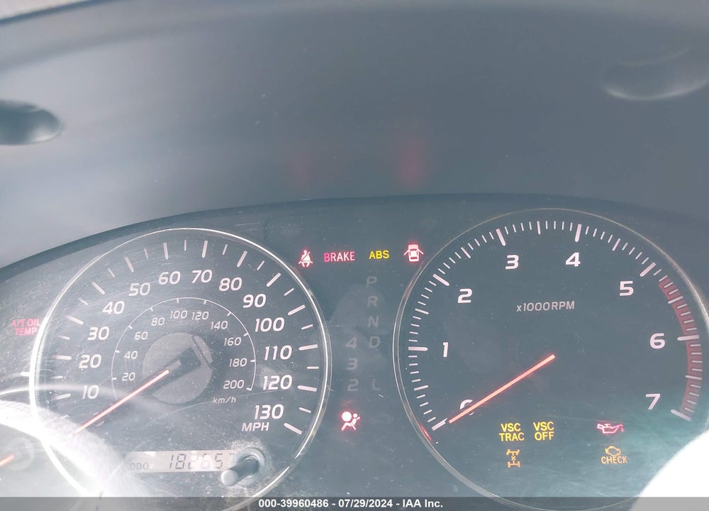2004 LEXUS GX 470 VIN: JTJBT20X940026611