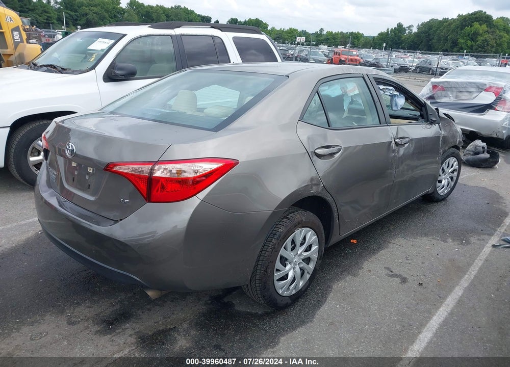2018 TOYOTA COROLLA L/LE/SE/XLE/XSE VIN: 5YFBURHEXJP853031