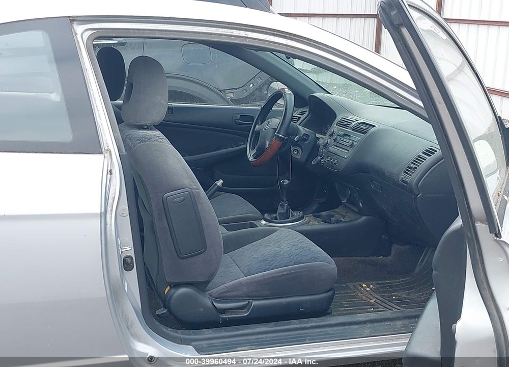 2001 HONDA CIVIC LX VIN: 1HGEM21571L038763