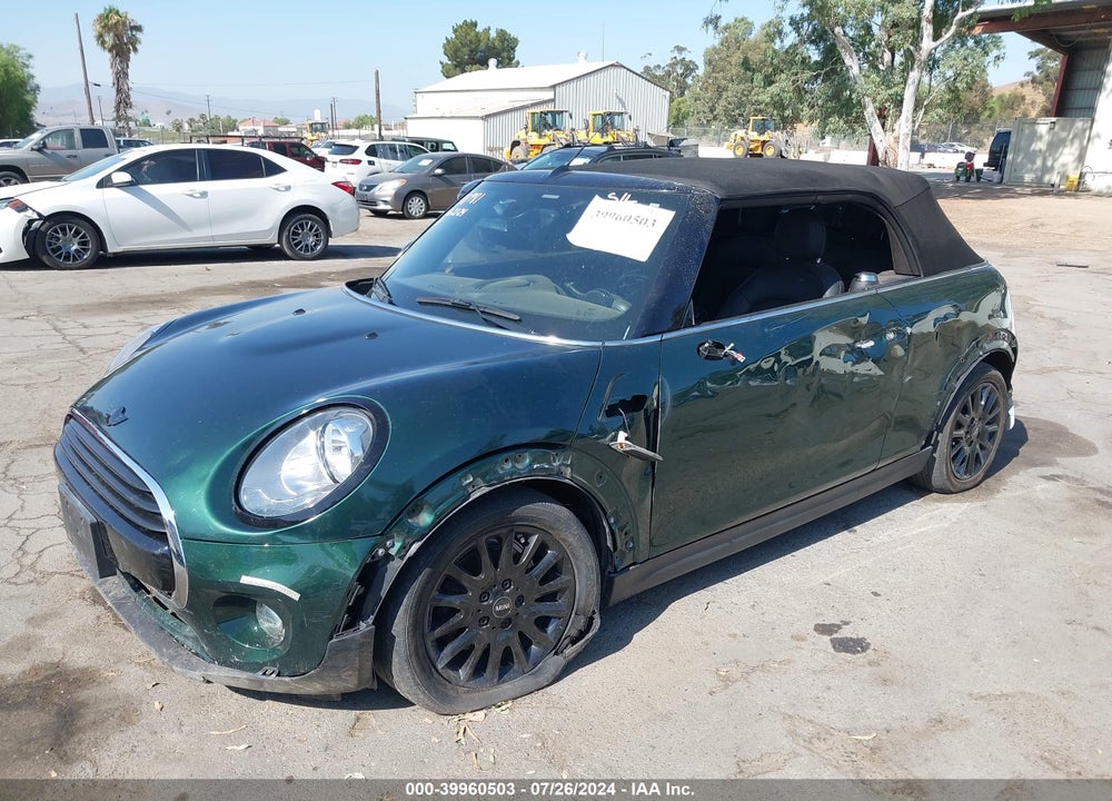 2017 MINI CONVERTIBLE COOPER VIN: WMWWG5C38H3C99983