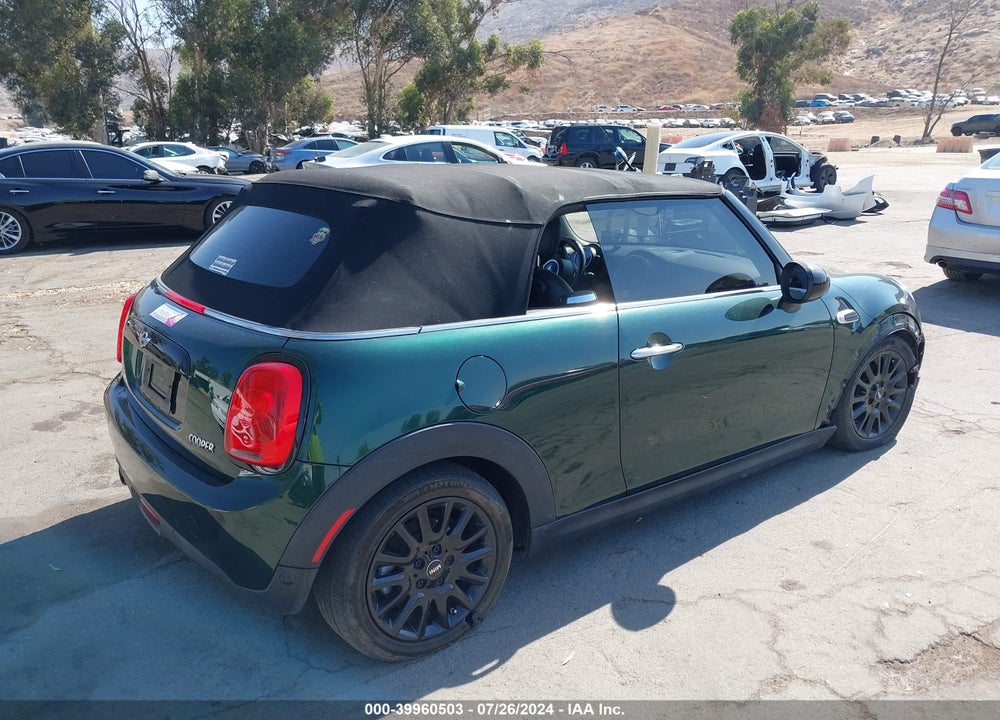 2017 MINI CONVERTIBLE COOPER VIN: WMWWG5C38H3C99983