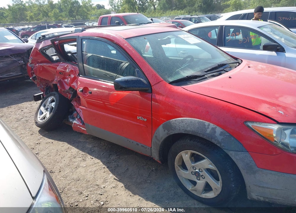 2004 PONTIAC VIBE VIN: 5Y2SL62844Z415006
