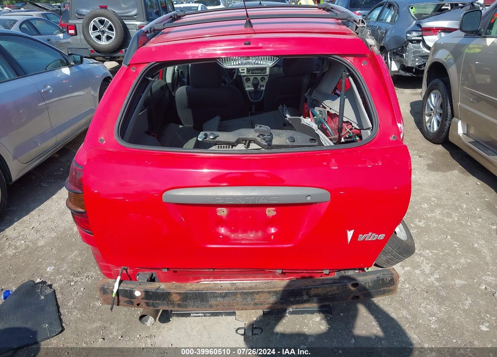 2004 PONTIAC VIBE VIN: 5Y2SL62844Z415006