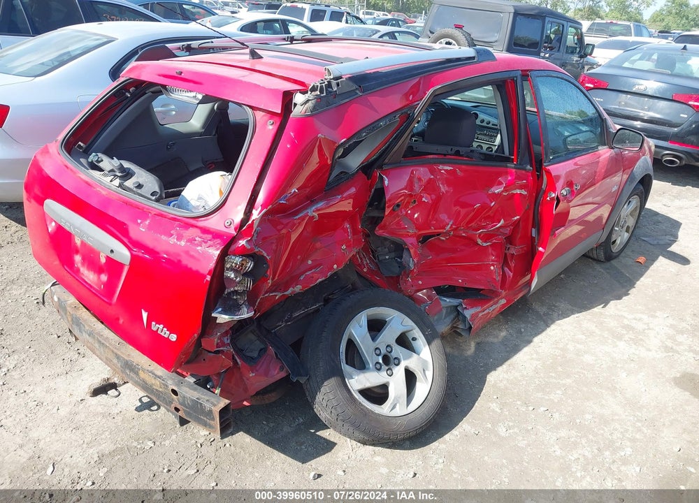 2004 PONTIAC VIBE VIN: 5Y2SL62844Z415006