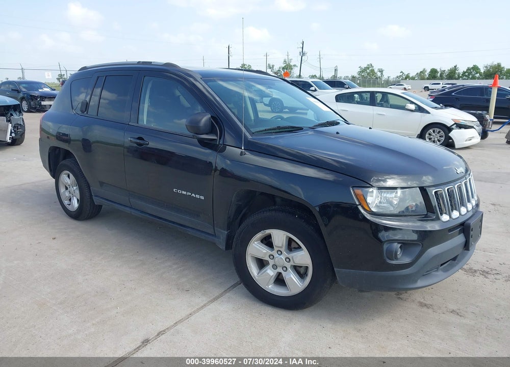 2015 JEEP COMPASS SPORT VIN: 1C4NJCBA5FD284933