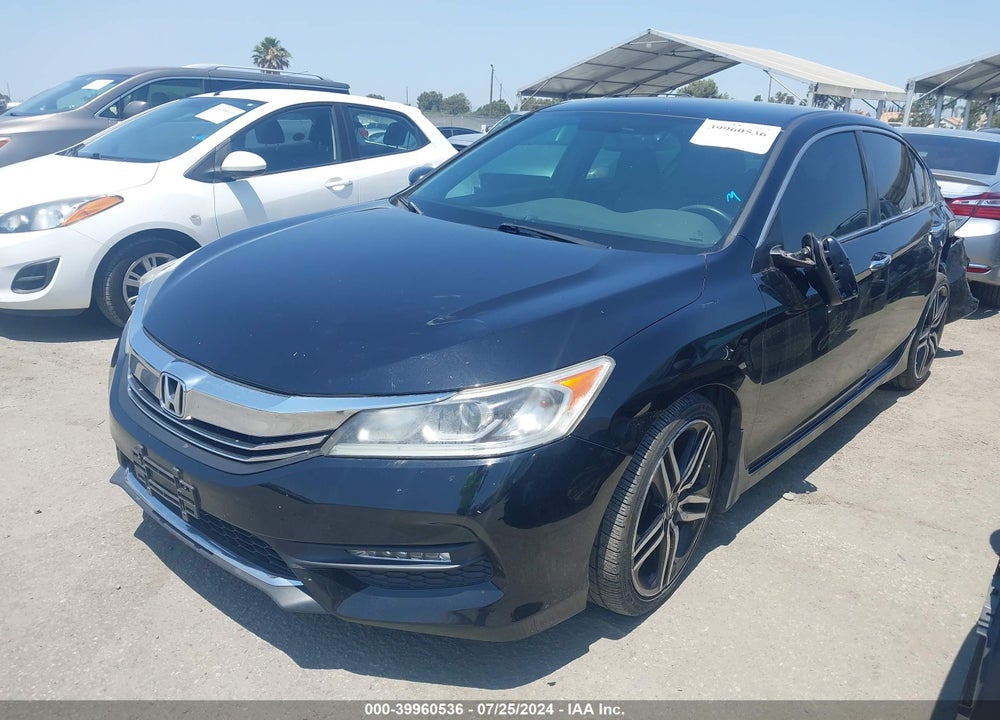 2017 HONDA ACCORD SPORT SE VIN: 1HGCR2F11HA127071