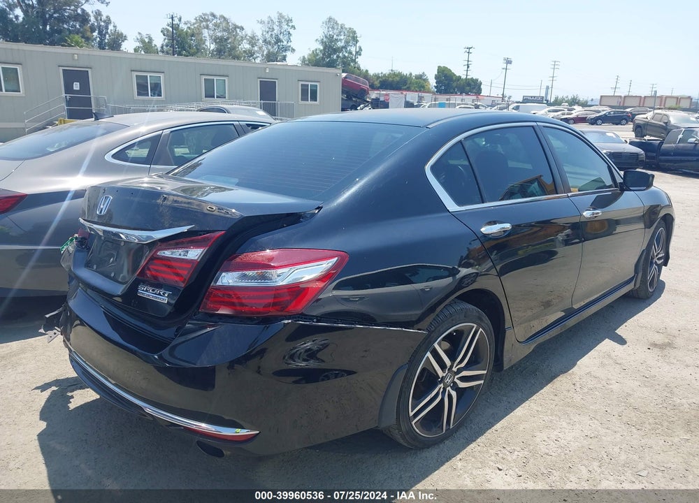 2017 HONDA ACCORD SPORT SE VIN: 1HGCR2F11HA127071