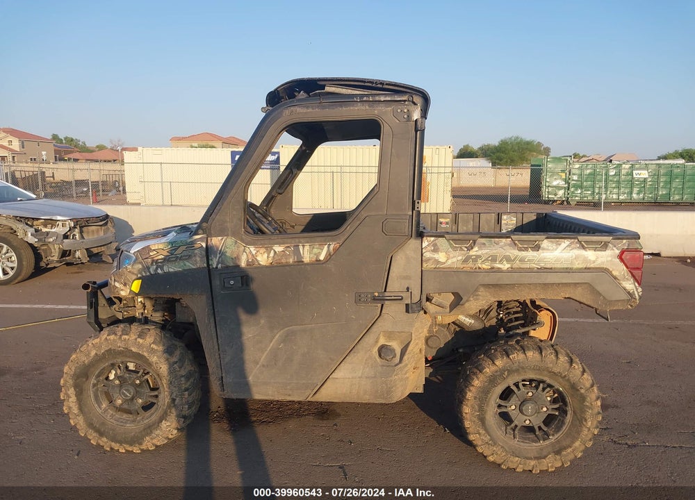 2023 POLARIS RANGER XP 1000 NORTHSTAR ULTIMATE VIN: 4XARRY996P8052376