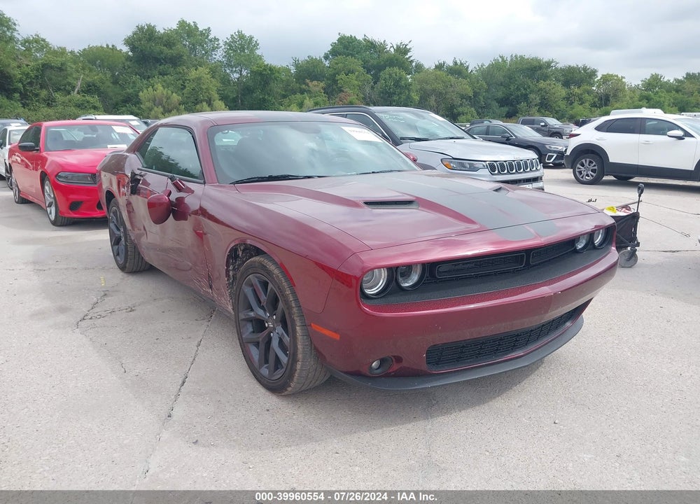 2022 DODGE CHALLENGER SXT VIN: 2C3CDZAG6NH260542