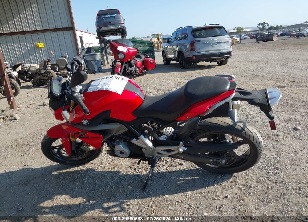 2019 BMW G310 R VIN: WB30G110XKR857428