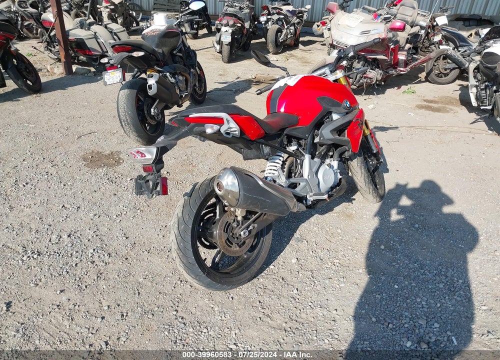 2019 BMW G310 R VIN: WB30G110XKR857428