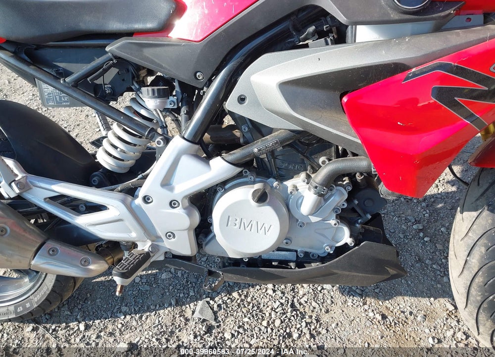 2019 BMW G310 R VIN: WB30G110XKR857428
