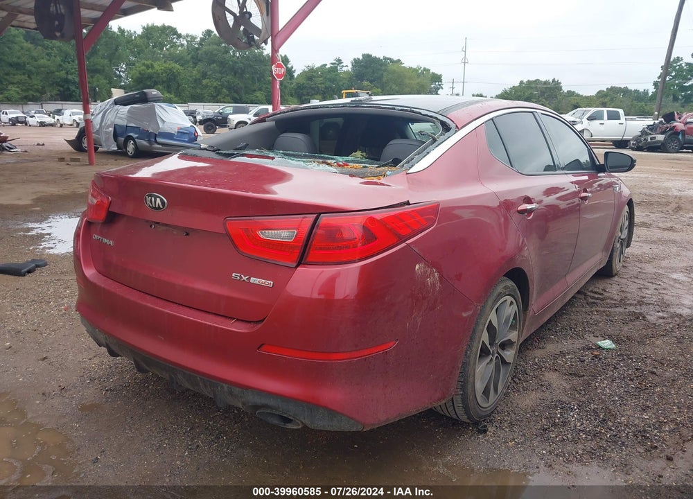 2015 KIA OPTIMA SX TURBO VIN: 5XXGR4A66FG513095