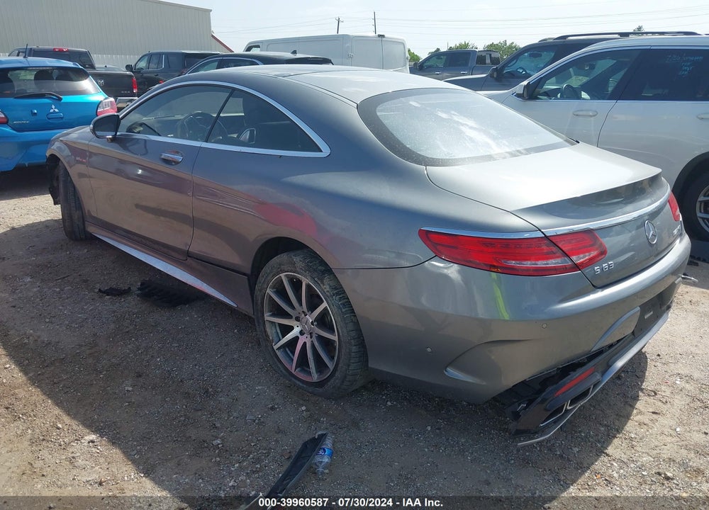 2015 MERCEDES-BENZ S 63 AMG 4MATIC VIN: WDDXJ7JB0FA006782