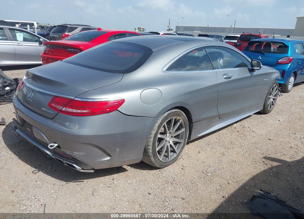 2015 MERCEDES-BENZ S 63 AMG 4MATIC VIN: WDDXJ7JB0FA006782