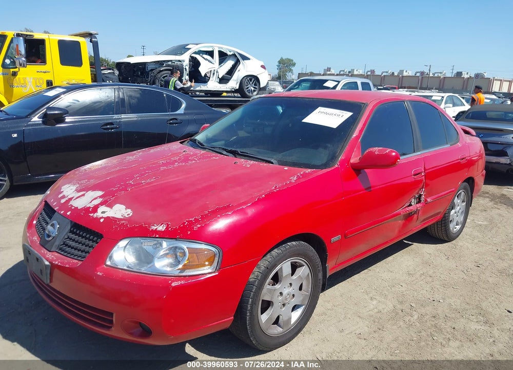 2005 NISSAN SENTRA 1.8S VIN: 3N1CB51D95L596437