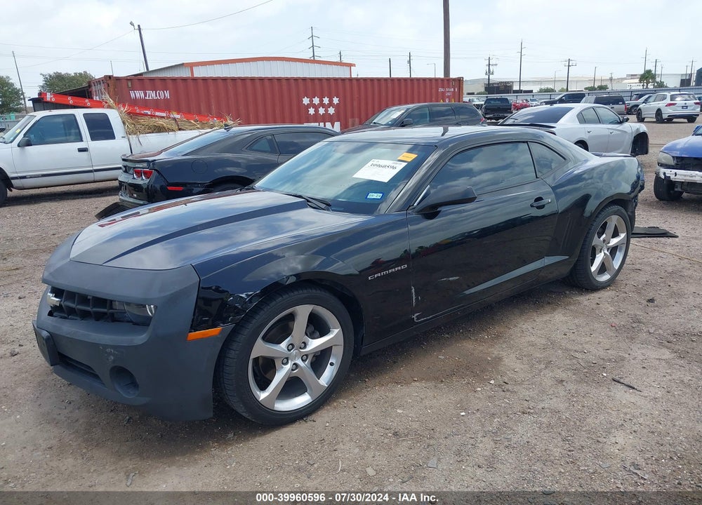 2013 CHEVROLET CAMARO 2LT VIN: 2G1FC1E36D9129584