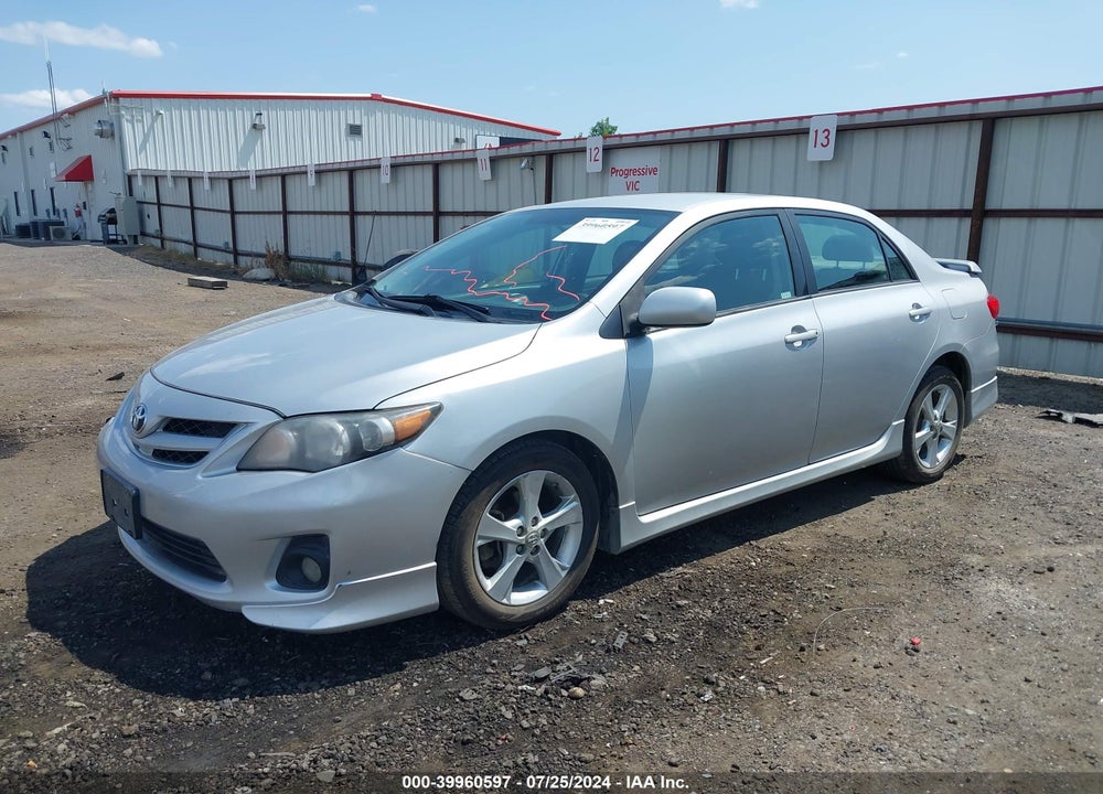 2012 TOYOTA COROLLA L/LE/S VIN: 2T1BU4EEXCC884418