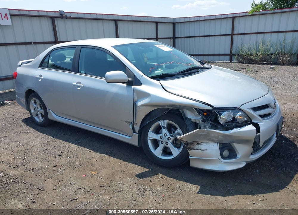 2012 TOYOTA COROLLA L/LE/S VIN: 2T1BU4EEXCC884418
